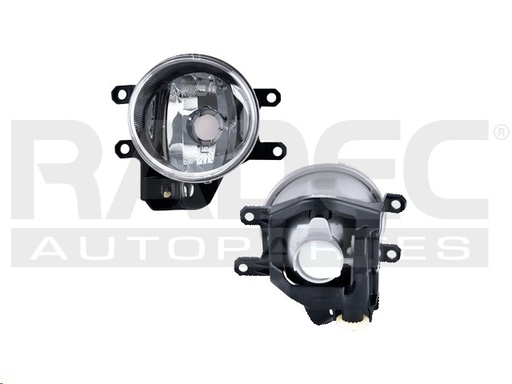 [015-3018-13] FARO NIEBLA TY YARIS 17 4 Y 5 PUERTAS C/BASE S/FOCO DEPO IZQ