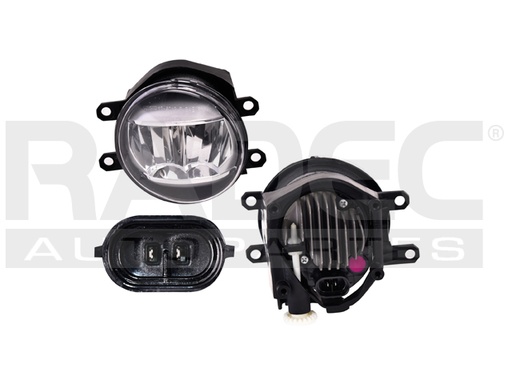 [015-3030-00] FARO NIEBLA TY CH-R 18 C/LEDS TYC DER