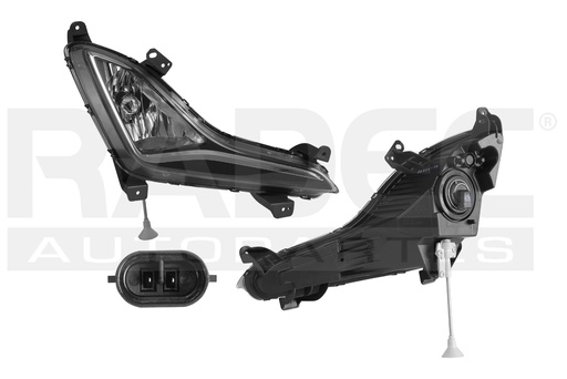[015-3402-06] FARO NIEBLA HY ELANTRA 15-16 C/FOCO DEPO DER