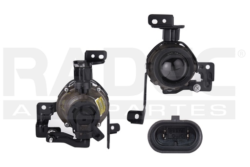 [015-3502-07] FARO NIEBLA KI SPORTAGE LX 17-19 REDONDO C/BASE C/FOCO DEPO IZQ