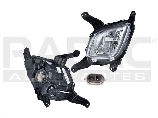 [015-3503-07] FARO NIEBLA KI SORENTO SX 16-18 C/FOCO DEPO IZQ