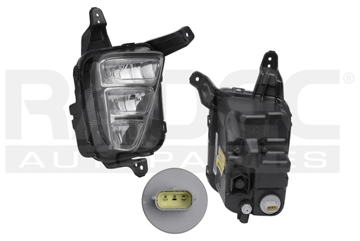 [015-3505-00] FARO NIEBLA KI OPTIMA 16-18 C/FOCO DEPO DER