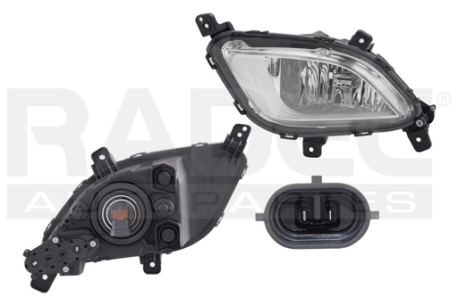 [015-3507-03] FARO NIEBLA KI FORTE 17-18 4 PUERTAS C/FOCO DEPO IZQ