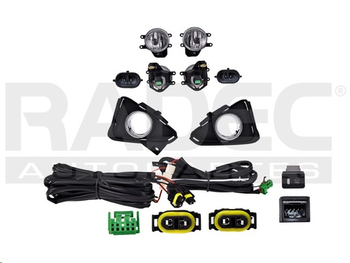 [016-3011-01] JUEGO FARO NIEBLA TY RAV 4 16-18 FILO CROMADO CN