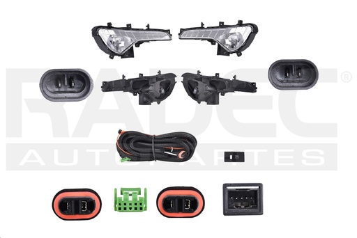 [016-3502-00] JUEGO FARO NIEBLA KI SPORTAGE 16 C/BASE CN