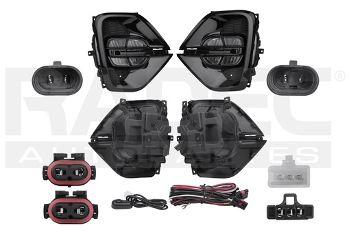 [016-3502-02] JUEGO FARO NIEBLA KI SPORTAGE 19-21 C/REJILLA CN