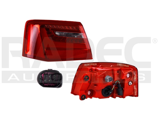 [017-0203-13] CALAVERA AD A6 12-14 C/LEDS DEPO IZQ