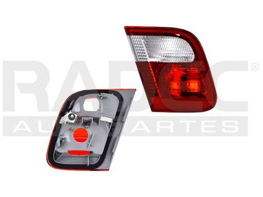 [017-0301-01] CALAVERA INTERIOR BW SERIE 3 99-01 BLANCO/ROJO S/FOCO DEPO IZQ