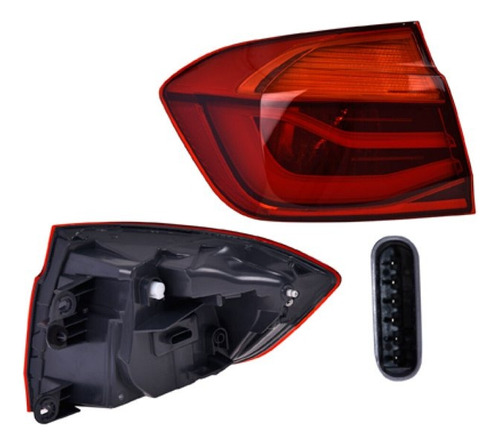 [017-0301-57] CALAVERA EXTERIOR BW SERIE 3 16-18 4 PUERTAS C/LEDS DEPO IZQ