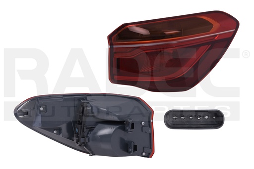 [017-0318-06] CALAVERA EXTERIOR BW X1 16-19 S/LEDS C/FOCO DEPO DER