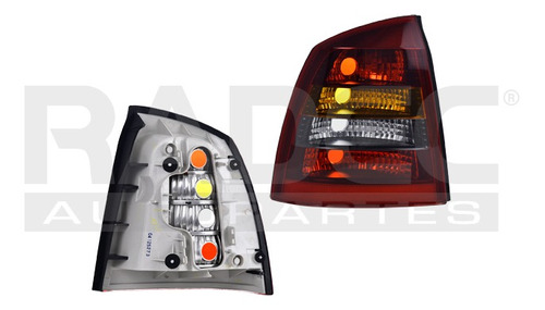 [017-0601-23] CALAVERA CV ASTRA 00-03 4 PUERTAS AMBAR/BLANCO/ROJO OBSCURA S/FOCO DEPO IZQ