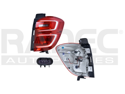 [017-0622-08] CALAVERA CV EQUINOX 16-17 C/FOCO DEPO DER