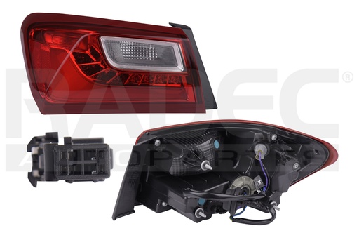 [017-0630-35] CALAVERA EXTERIOR CV MALIBU 16-19 C/LEDS DEPO IZQ