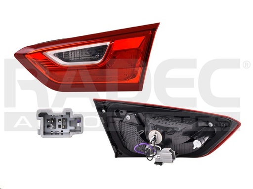 [017-0630-40] CALAVERA INTERIOR CV MALIBU 16-19 S/LEDS