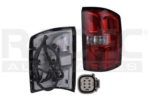 [017-0637-16] CALAVERA CV SIERRA 1500/2500/3500 16-17 EJE SENCILLO C/FOCO DEPO DER