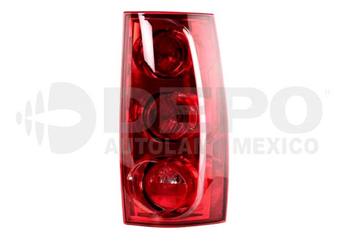 [017-0651-04] CALAVERA CV YUKON 07-14 ROJO C/FOCO DEPO DER