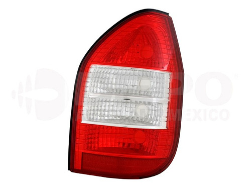[017-0652-02] CALAVERA CV ZAFIRA 03-05 BLANCO/ROJO S/FOCO DEPO DER