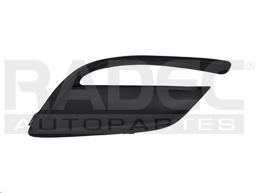 [003-1901-30] REJILLA FASCIA DELANTERA MZ 3 17-18 S/HOYO P/FARO CORRUGADA DER