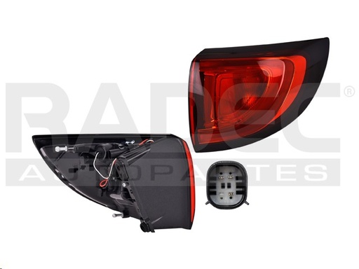 [017-0711-02] CALAVERA EXTERIOR CR PACIFICA 17-20 C/LEDS TYC DER