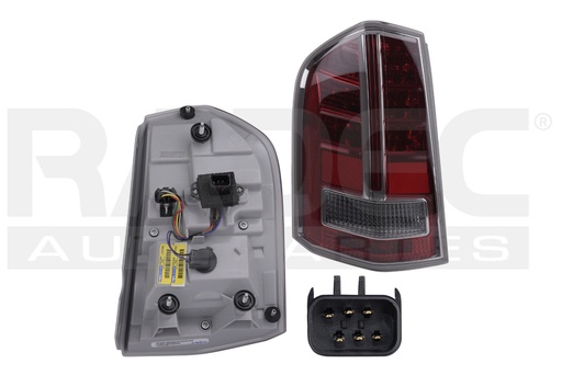 [017-0720-09] CALAVERA CR 300 13-14 C/MOLDURA C/FOCO DEPO IZQ