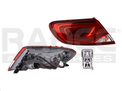 [017-0723-11] CALAVERA EXTERIOR CR 200 15-16 4 PUERTAS C/LEDS DEPO IZQ