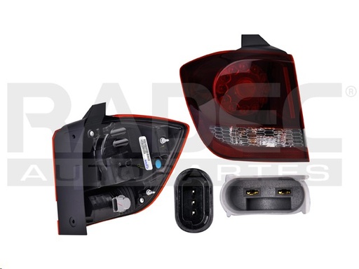 [017-0911-13] CALAVERA EXTERIOR DG JOURNEY 11-20 OBSCURA C/LEDS DEPO IZQ