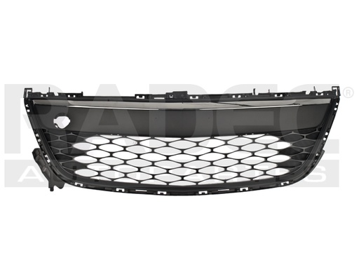 [003-1903-06] REJILLA FASCIA DELANTERA MZ CX7 10-12 CROMADA NEGRA