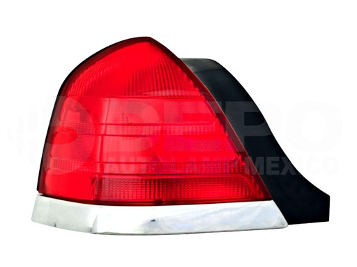 [017-1206-07] CALAVERA FD CROWN VICTORIA 98-11 ROJO F/