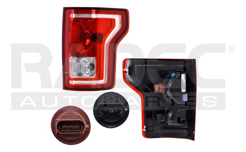 [017-1215-30] CALAVERA FD F-150/LOBO LARIAT/XLT 15-17 C/FOCO DEPO DER