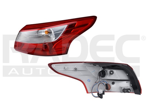 [017-1219-22] CALAVERA EXTERIOR FD FOCUS 12-14 4 PUERTAS C/FOCO DEPO DER
