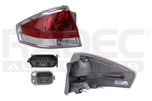 [017-1219-49] CALAVERA FD FOCUS 07-08 AMERICANO 4 PUERTAS C/FOCO DEPO IZQ