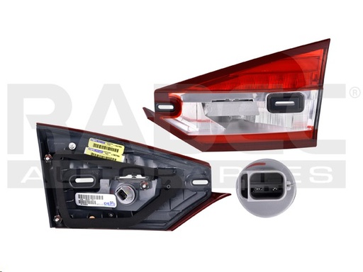 [017-1221-18] CALAVERA INTERIOR FD FUSION S/SE 17-18 C/FOCO DEPO DER