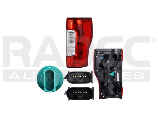 [017-1232-02] CALAVERA FD SUPER DUTY 17-19 S/SENSOR P/PUNTO CIEGO C/FOCO DEPO DER