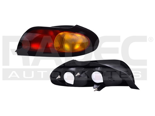 [017-1233-04] CALAVERA FD TAURUS 96-97 AMBAR/ROJO S/AR