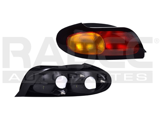 [017-1233-05] CALAVERA FD TAURUS 96-97 AMBAR/ROJO S/AR