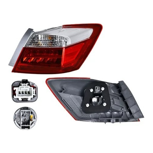 [017-1301-72] CALAVERA EXTERIOR HD ACCORD 13-15 4 PUERTAS C/FOCO DEPO DER