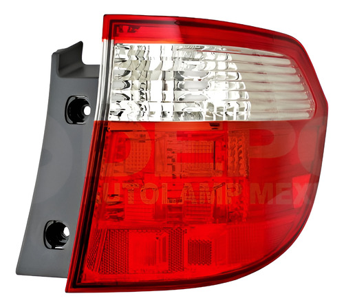 [017-1305-08] CALAVERA EXTERIOR HONDA ODYSSEY 05-07 ROJO S/FOCO DEPO DER