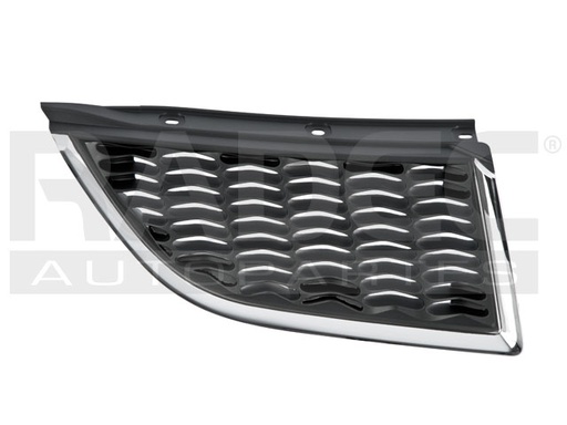 [003-2203-02] REJILLA FASCIA MT GALANT 04-06 NEGRA FILO CROMADO DER