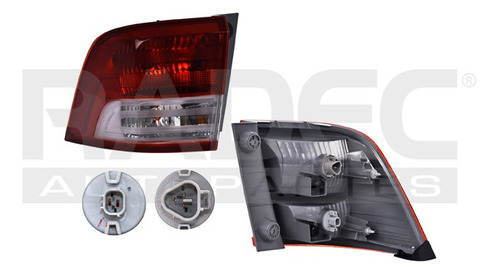 [017-1305-30] CALAVERA EXTERIOR HD ODYSSEY 11-13 C/FOCO DEPO DER