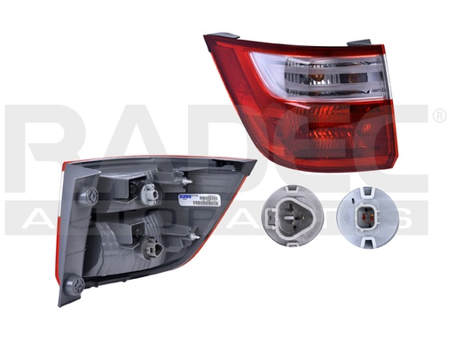 [017-1305-31] CALAVERA EXTERIOR HD ODYSSEY 11-13 C/FOCO DEPO IZQ