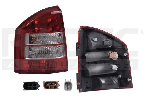 [017-1604-11] CALAVERA JP COMPASS 07-11 C/FOCO DEPO IZQ