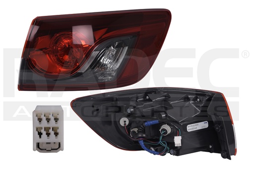[017-1909-04] CALAVERA EXTERIOR MZ CX9 13-15 TYC DER