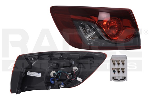 [017-1909-05] CALAVERA EXTERIOR MZ CX9 13-15 TYC IZQ