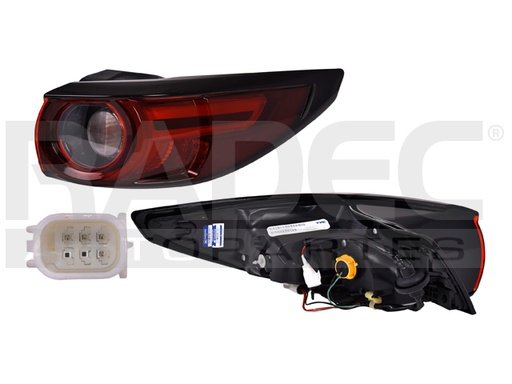 [017-1920-12] CALAVERA EXTERIOR MZ CX5 18-19 C/LEDS TY