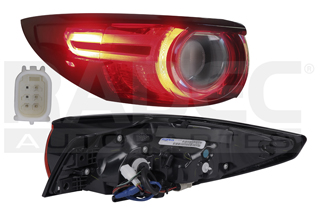 [017-1920-23] CALAVERA EXTERIOR MZ CX5 GRAND TOURING 18-21 C/LEDS DEPO IZQ
