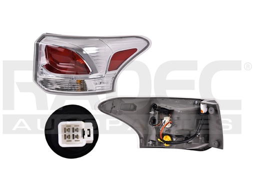 [017-2208-17] CALAVERA MT OUTLANDER 14-15 C/LEDS DEPO IZQ