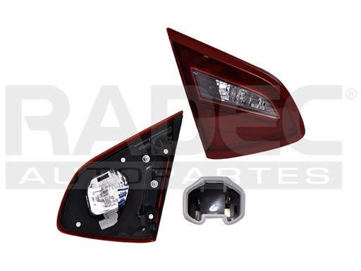 [017-2302-45] CALAVERA INTERIOR NS ALTIMA 17-18 OBSCURA C/FOCO DEPO IZQ