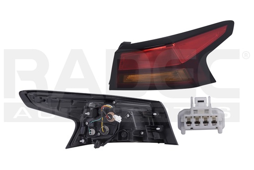 [017-2302-52] CALAVERA EXTERIOR NS ALTIMA 19-23 C/FOCO DEPO DER