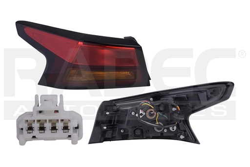 [017-2302-53] CALAVERA EXTERIOR NS ALTIMA 19-23 C/FOCO DEPO IZQ