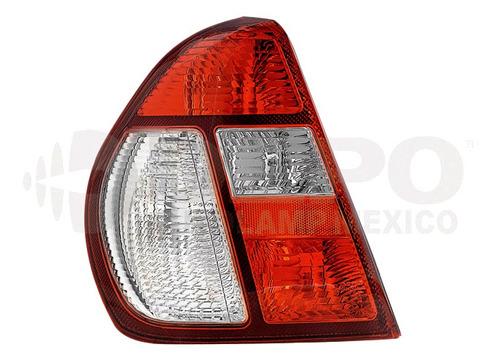 [017-2314-02] CALAVERA NS PLATINA 07-10 BLANCO/ROJO S/FOCO DEPO DER